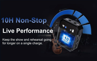 Wireless In-Ear Monitor System, 2.4 GHz Wireless for Personal Monitoring During Rehearsal detail image - detail view 10