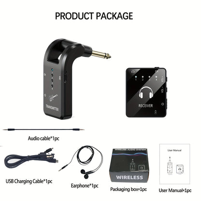 Wireless In-Ear Monitor System shown in the Black option