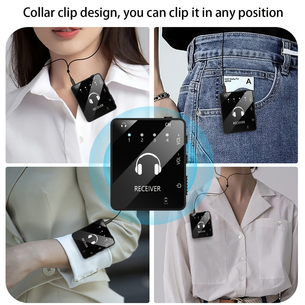 Wireless In-Ear Monitor System, Black, 2.4 GHz Wireless for Personal Monitoring detail image - detail view 9