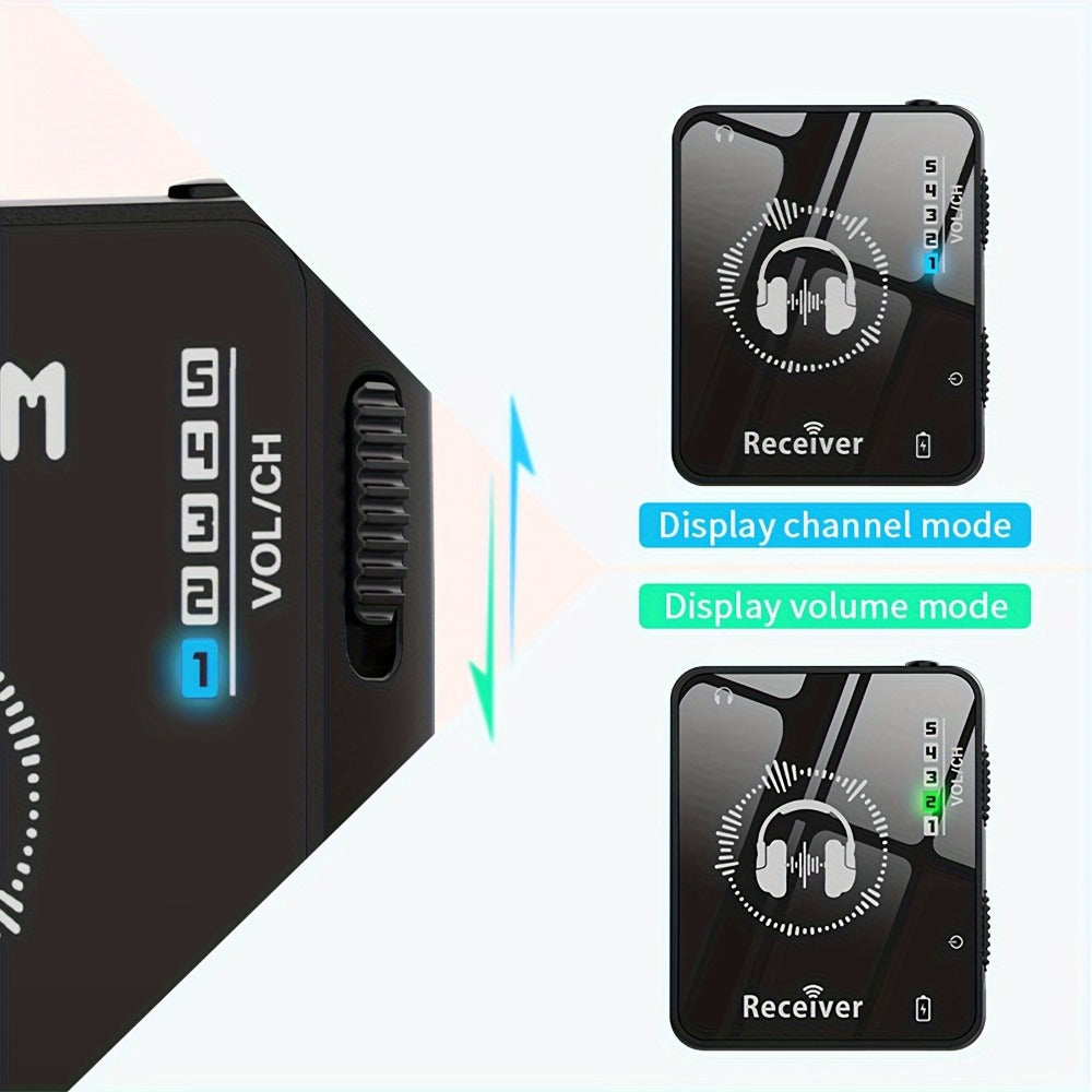 Wireless In-Ear Monitor System, Portable, 2.4 GHz Wireless for Personal Monitoring detail image - detail view 7