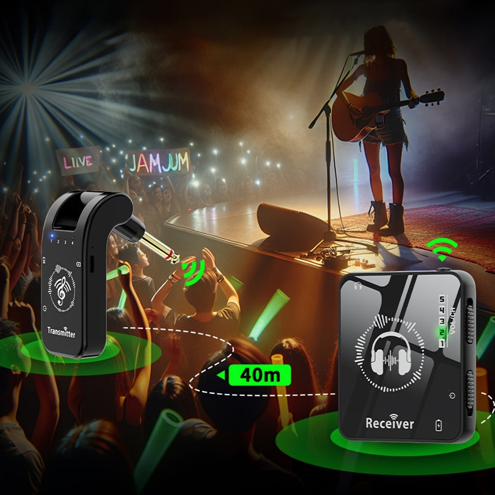 Wireless In-Ear Monitor System, Portable, 2.4 GHz Wireless for Personal Monitoring detail image - detail view 8