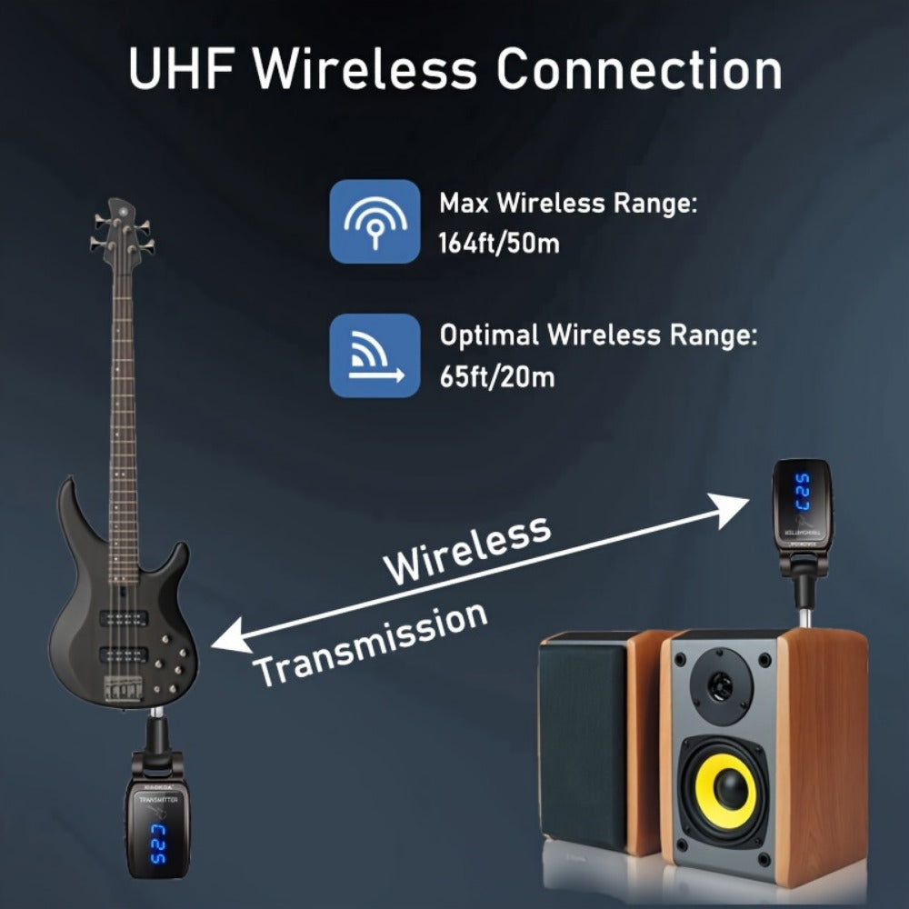 Wireless Instrument System, 164Feet, Wireless, 164Feet for Wireless Connection Between A detail image - detail view 3