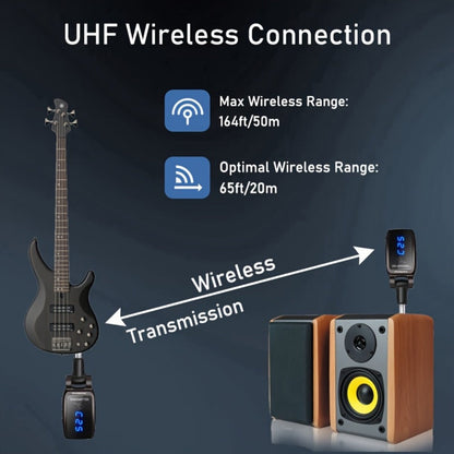Wireless Instrument System, 164Feet, Wireless, 164Feet for Wireless Connection Between A detail image - detail view 3