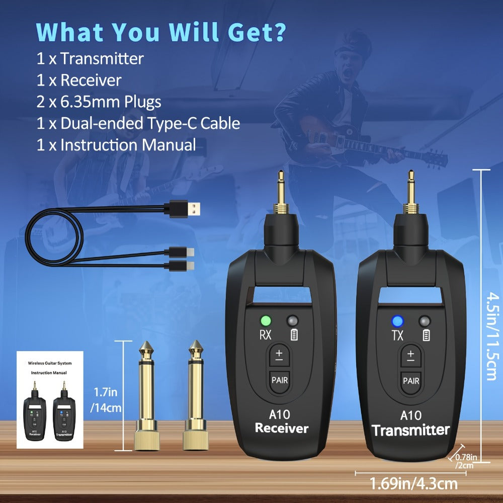 Wireless Instrument System, 2.4 GHz Wireless for Wireless Connection Between A Instrument detail image - detail view 8