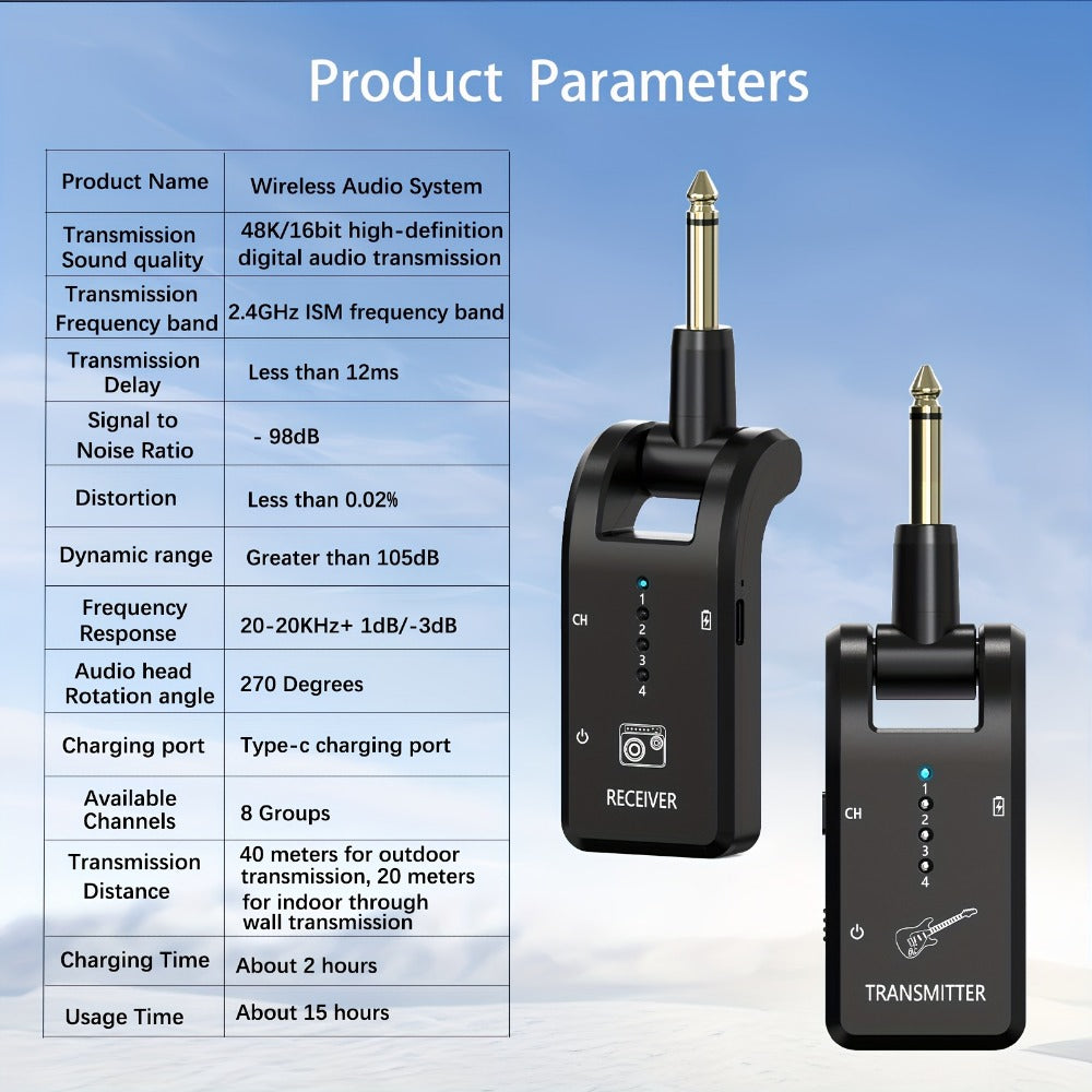 Wireless Instrument System, 4GHz, 2.4 GHz Wireless for Wireless Connection Between A detail image - detail view 13