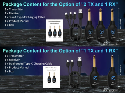 Wireless Instrument System, Rechargeable, 2.4 GHz Wireless for Wireless Connection Between detail image - detail view 17