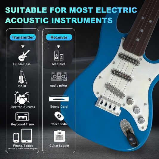 Wireless Instrument System, Rechargeable, 2.4 GHz Wireless for Wireless Connection Between detail image