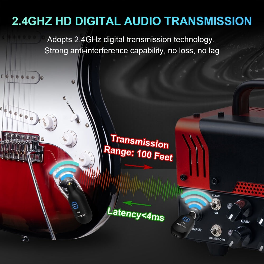 Wireless Instrument System, Rechargeable, 2.4 GHz Wireless for Wireless Connection Between detail image - detail view 6