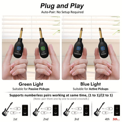 Wireless Instrument System, Rechargeable, 2.4 GHz Wireless for Wireless Connection Between detail image - detail view 9