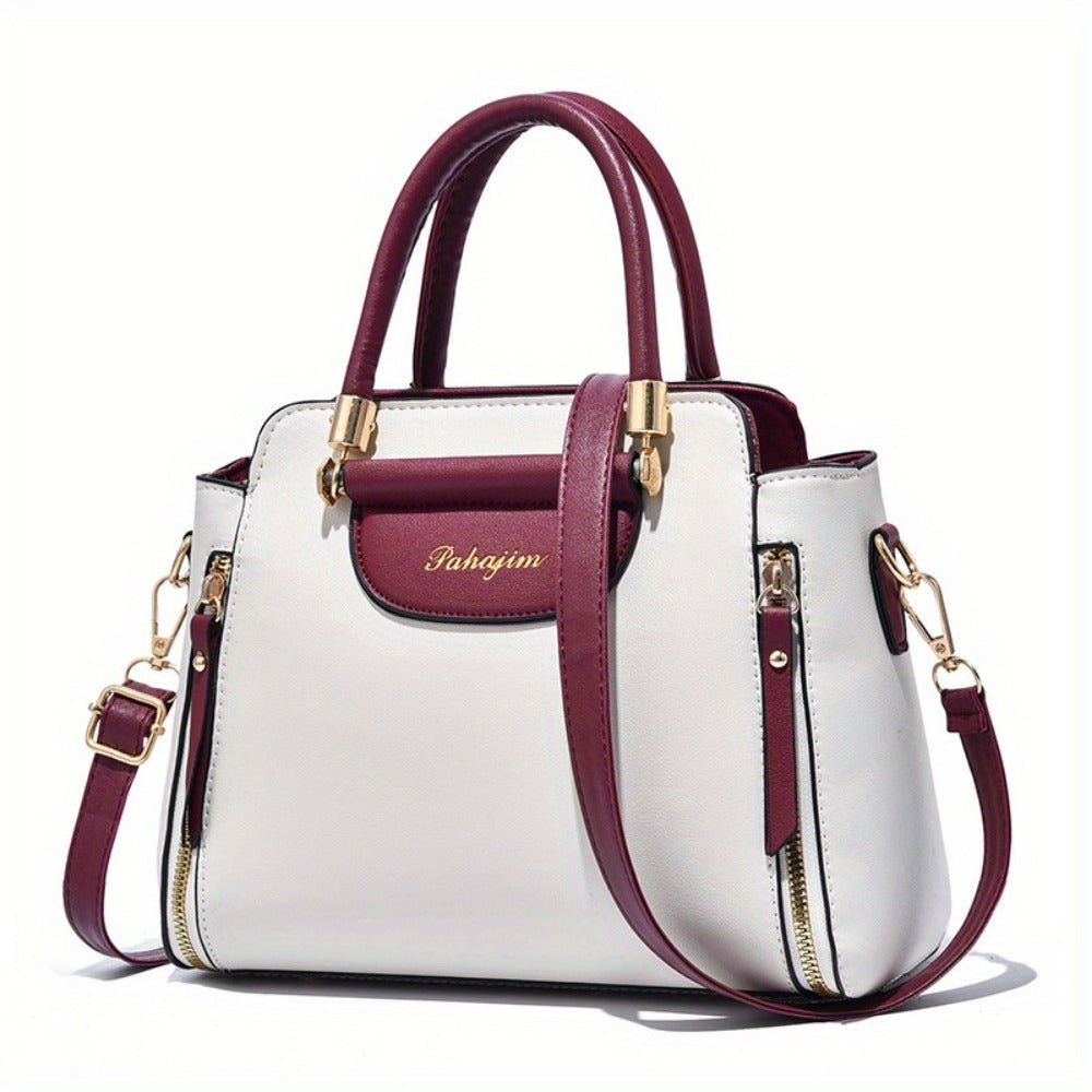 Crossbody Bag for Women – Color Block Stylish Satchel Multiple – detail view 9