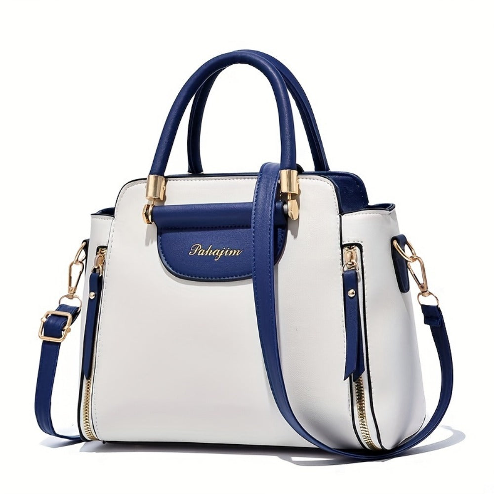 Crossbody Bag for Women – Color Block Stylish Satchel Multiple – detail view 11