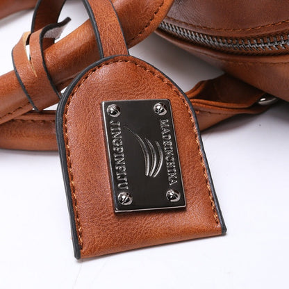 Crossbody Bag for Women – Vintage Boston Solid Color Detachable – detail view 10