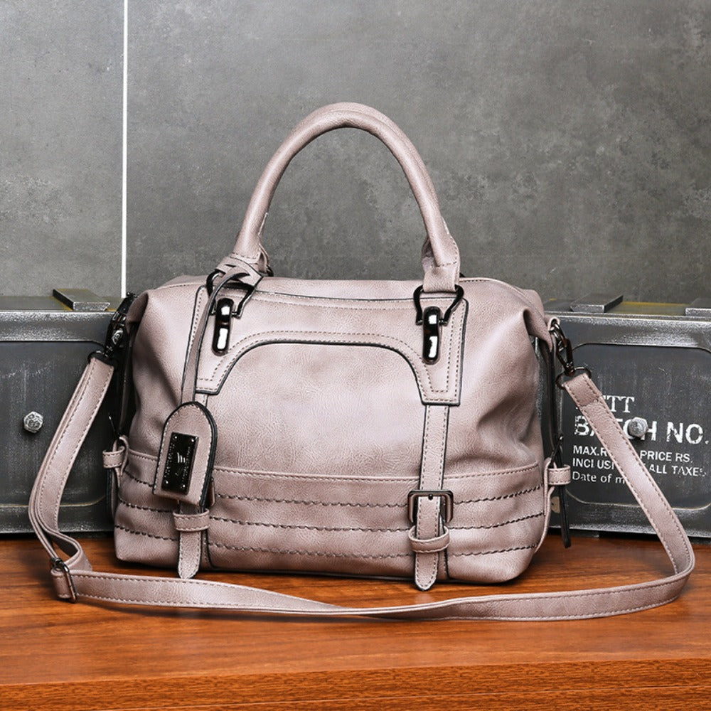 Crossbody Bag for Women – Vintage Boston Solid Color Detachable – detail view 17