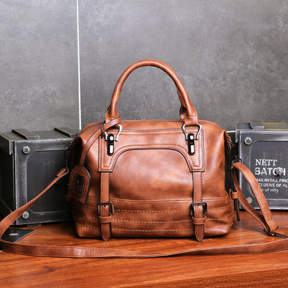 Crossbody Bag for Women – Vintage Boston Solid Color Detachable – detail view 18