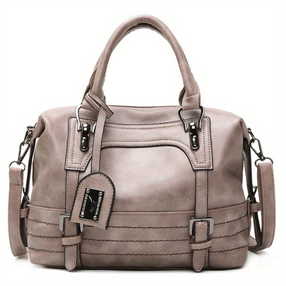 Crossbody Bag for Women – Vintage Boston Solid Color Detachable – detail view 8
