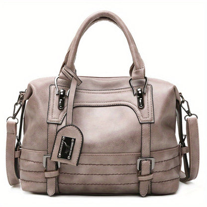 Crossbody Bag for Women – Vintage Boston Solid Color Detachable – detail view 8
