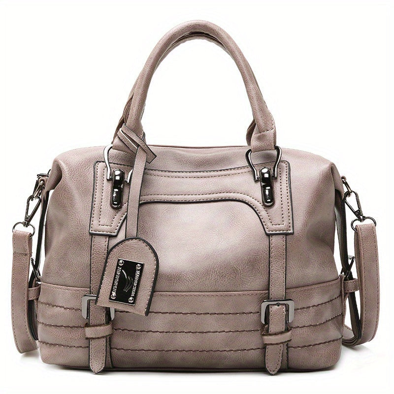 Crossbody Bag for Women – Vintage Boston Solid Color Detachable – detail view 30