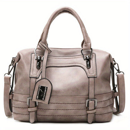 Crossbody Bag for Women – Vintage Boston Solid Color Detachable – detail view 30