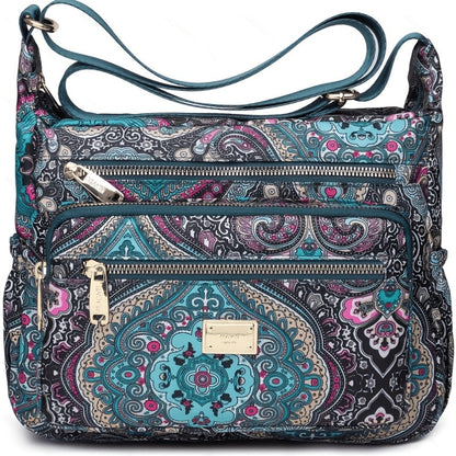 Crossbody Bag for Women – 10-Pocket, Nylon, Large Capacity, Multi-Pocket – alternate view