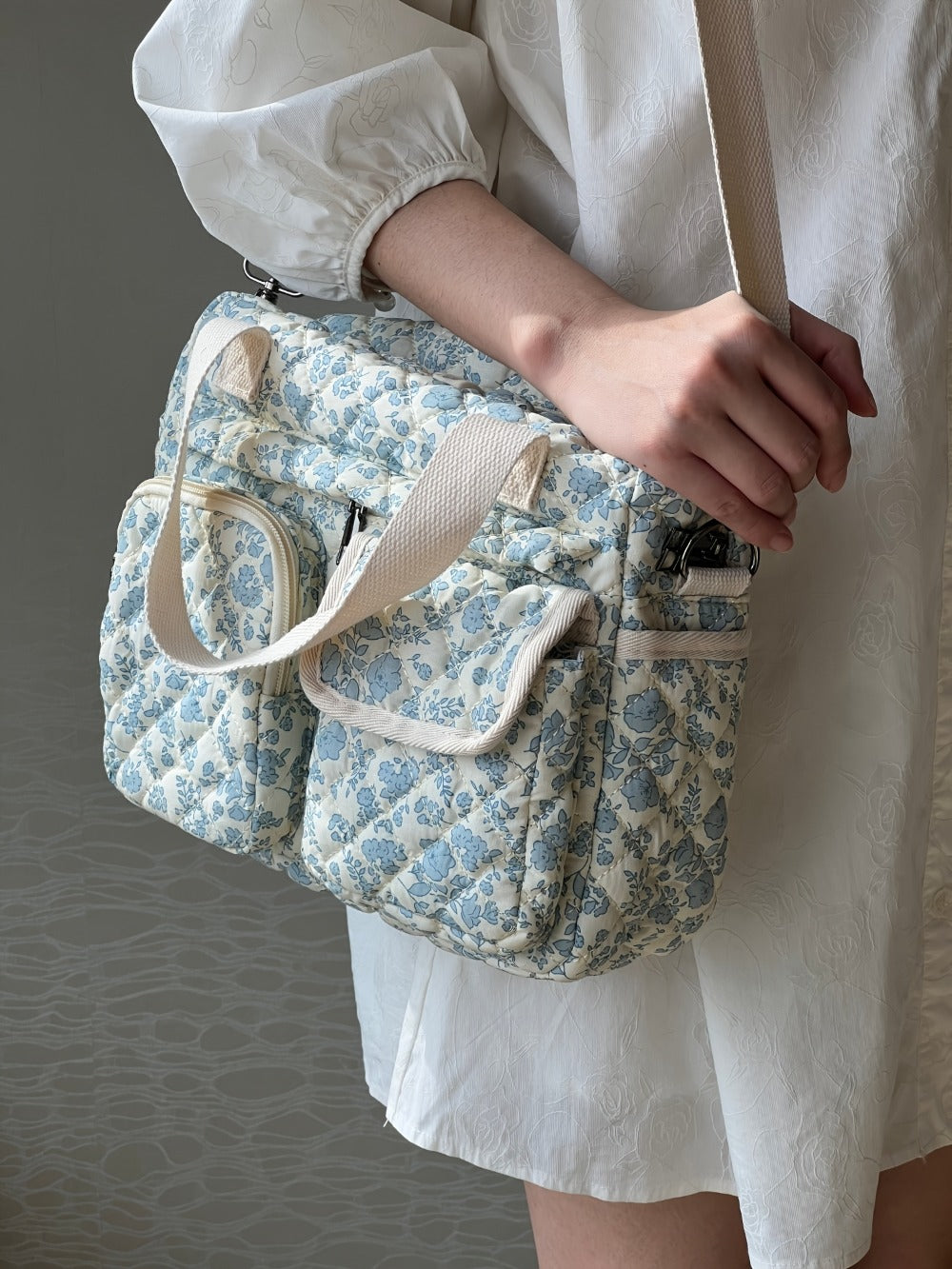 Crossbody Bag for Women – 2 Pcs, Quilted, Multi-Pocket, for Everyday Use – detail view 11