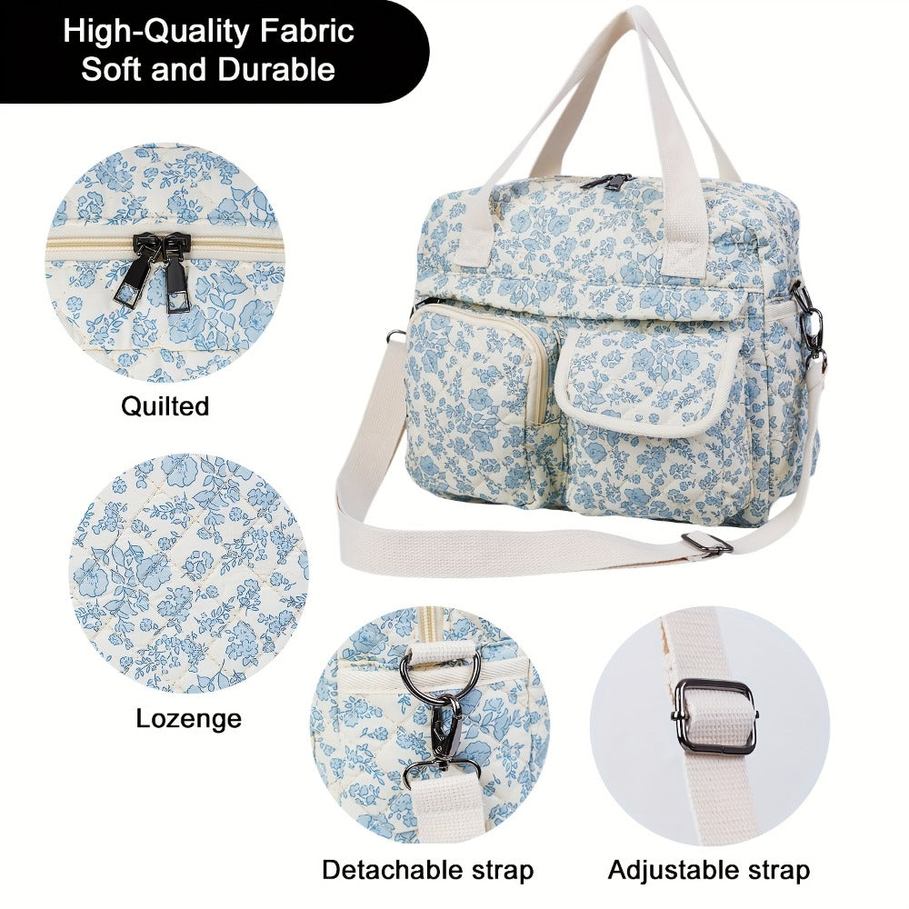 Crossbody Bag for Women – 2 Pcs, Quilted, Multi-Pocket, for Everyday Use – alternate view
