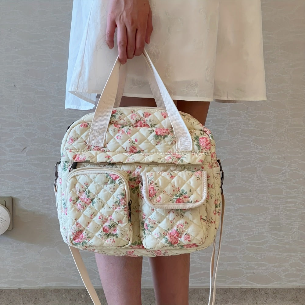 Crossbody Bag for Women – 2 Pcs, Quilted, Multi-Pocket, for Everyday Use – detail view 6