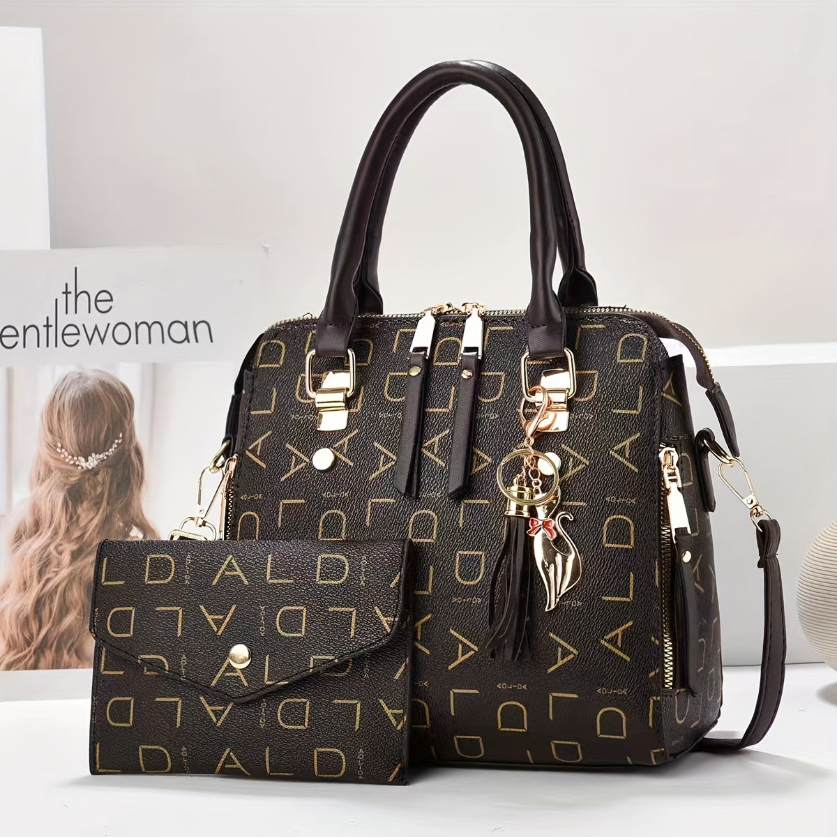 Crossbody Bag for Women – 2-Piece, for Work & Everyday Use – detail view 8