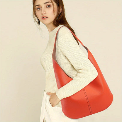 Crossbody Bag for Women – 2 Piece, 3 Colors, Vegan Leather – detail view 6