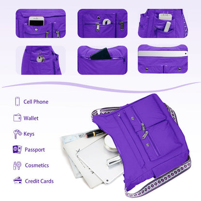 Crossbody Bag for Women – 2 Piece, Nylon, Lightweight, Waterproof – detail view 10