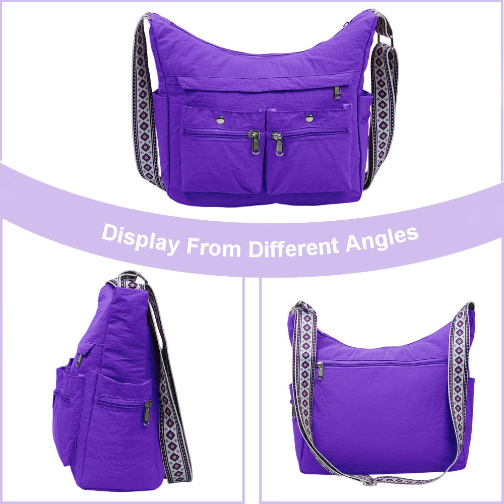 Crossbody Bag for Women – 2 Piece, Nylon, Lightweight, Waterproof – detail view 13