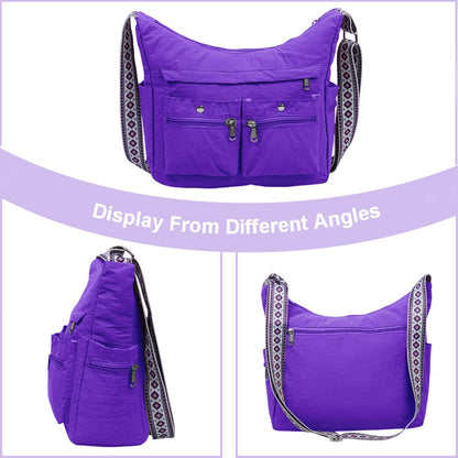 Crossbody Bag for Women – 2 Piece, Nylon, Lightweight, Waterproof – detail view 13