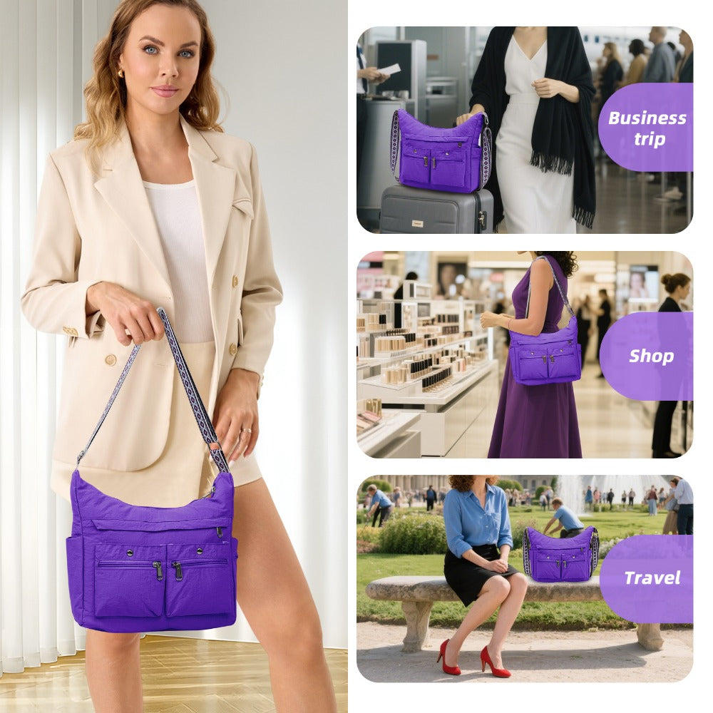 Crossbody Bag for Women – 2 Piece, Nylon, Lightweight, Waterproof – detail view 14
