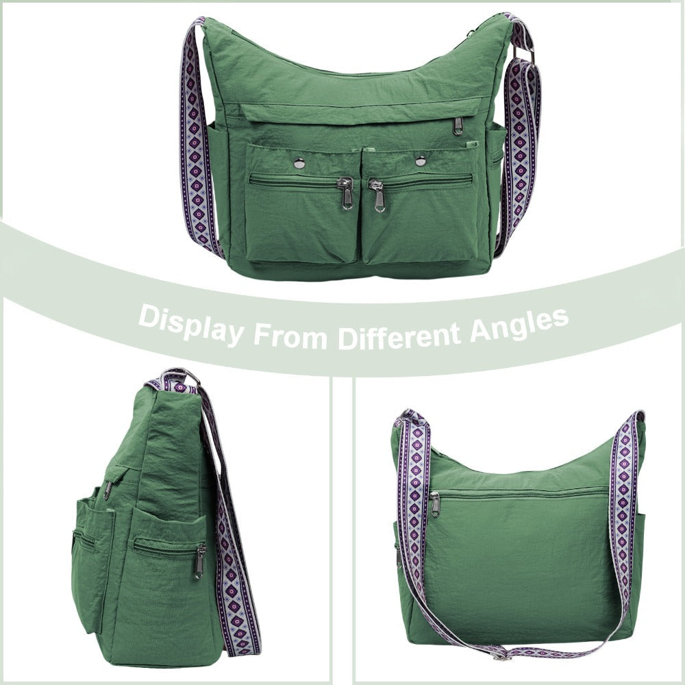 Crossbody Bag for Women – 2 Piece, Nylon, Lightweight, Waterproof – alternate view