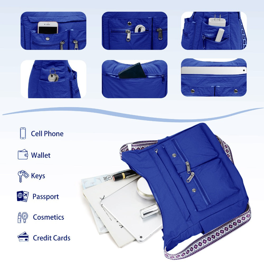 Crossbody Bag for Women – 2 Piece, Nylon, Lightweight, Waterproof – detail view 22