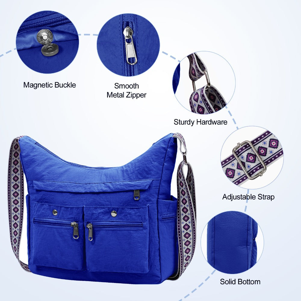 Crossbody Bag for Women – 2 Piece, Nylon, Lightweight, Waterproof – detail view 26
