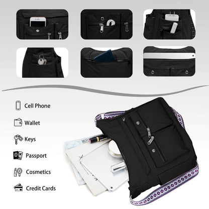 Crossbody Bag for Women – 2 Piece, Nylon, Lightweight, Waterproof – detail view 28