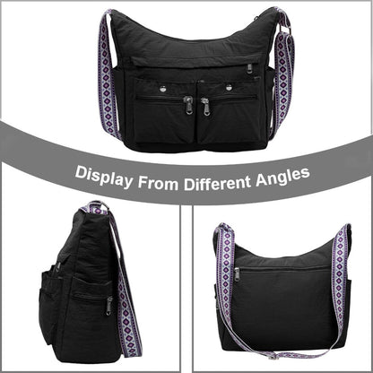 Crossbody Bag for Women – 2 Piece, Nylon, Lightweight, Waterproof – detail view 31