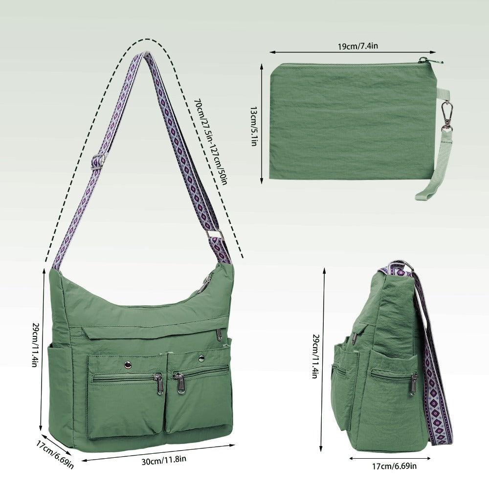 Crossbody Bag for Women – 2 Piece, Nylon, Lightweight, Waterproof – detail view 35
