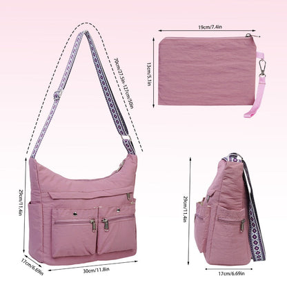 Crossbody Bag for Women – 2 Piece, Nylon, Lightweight, Waterproof – detail view 5