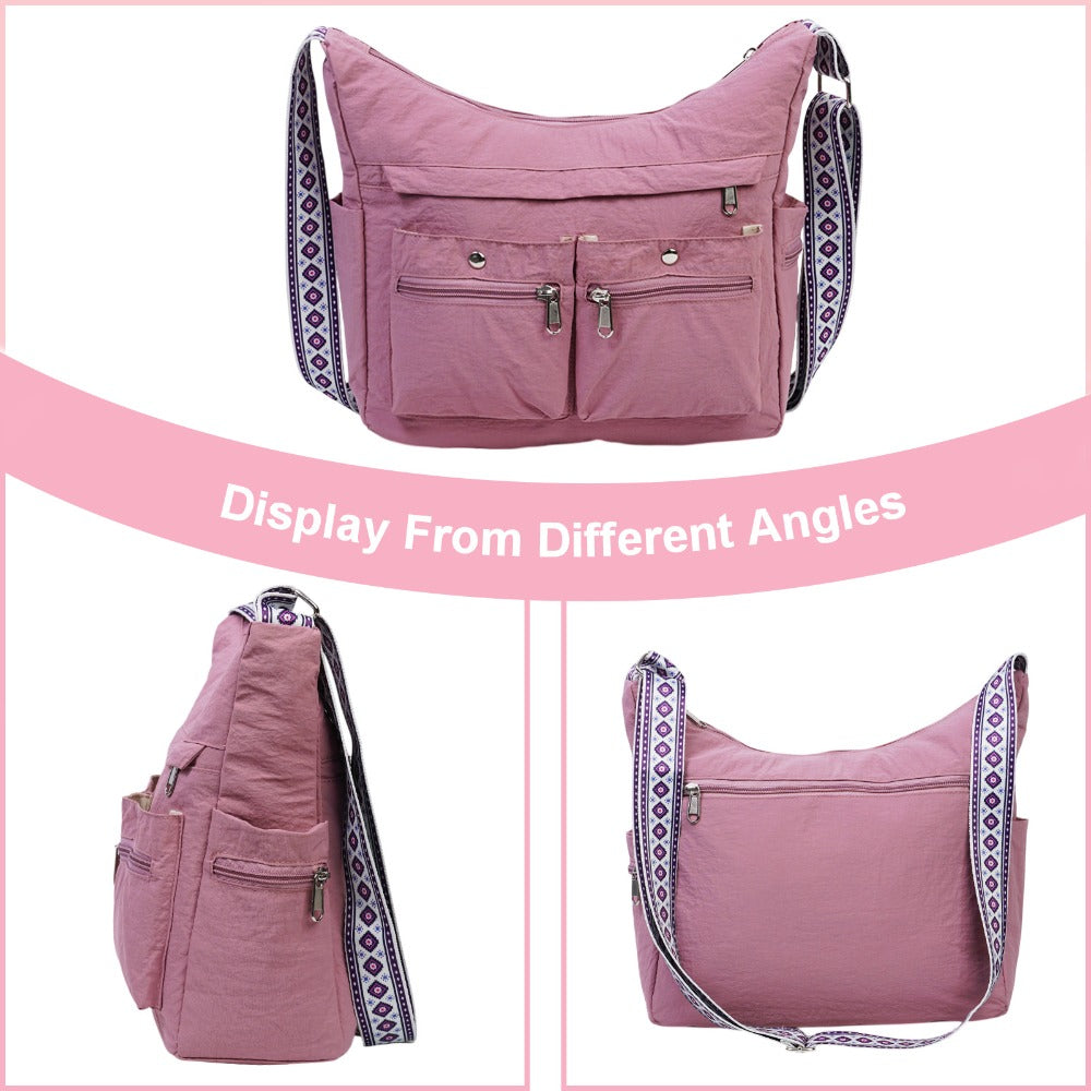 Crossbody Bag for Women – 2 Piece, Nylon, Lightweight, Waterproof – detail view 7