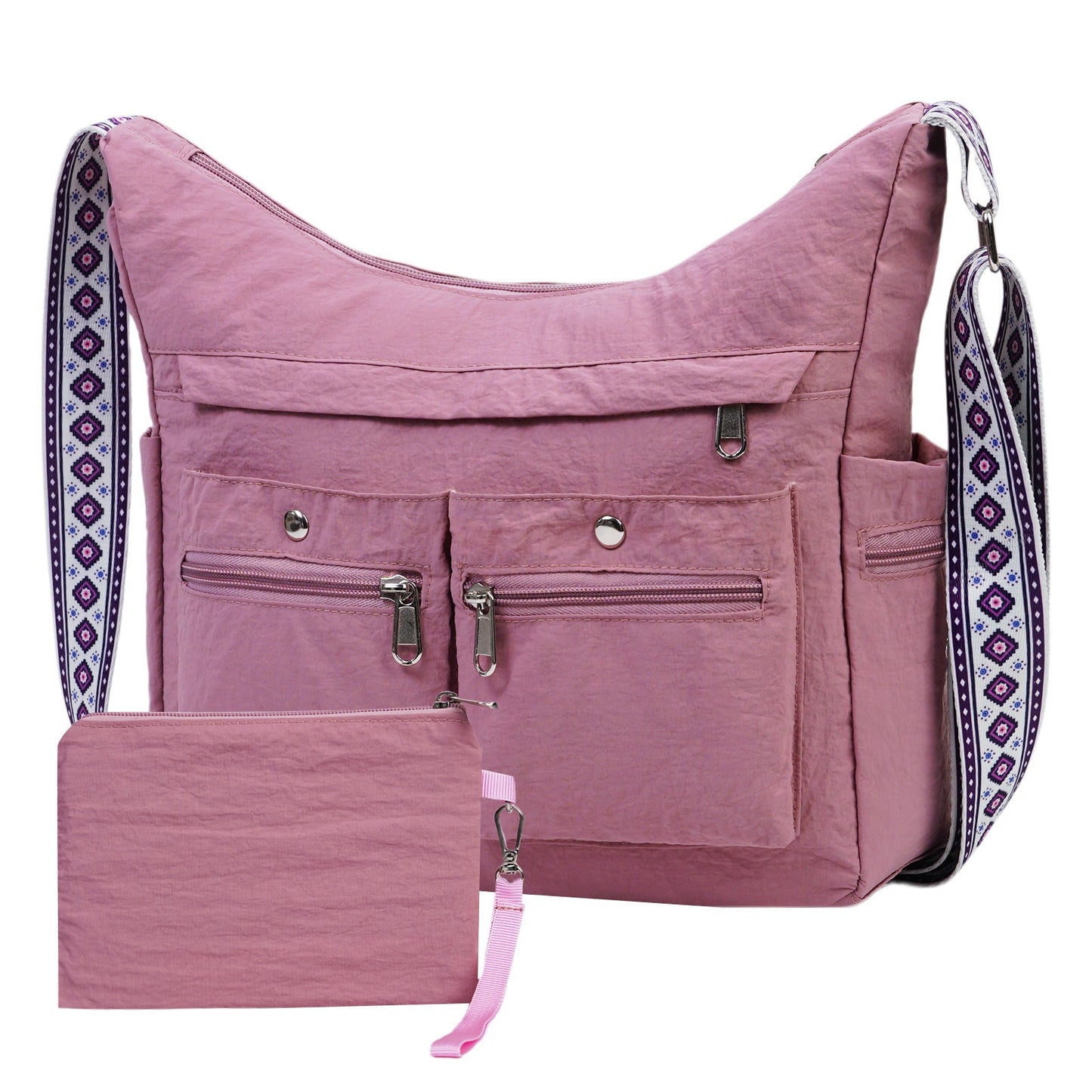Crossbody Bag for Women – 2 Piece, Nylon, Lightweight, Waterproof – detail view 39
