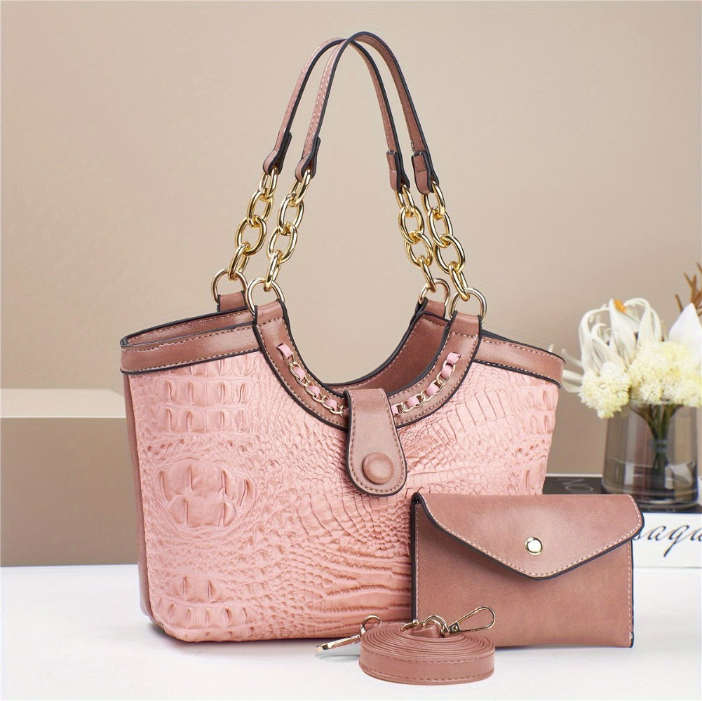 Crossbody Bag for Women – 2-Piece, 7 Colors, PU Leather, Polyester – detail view 23