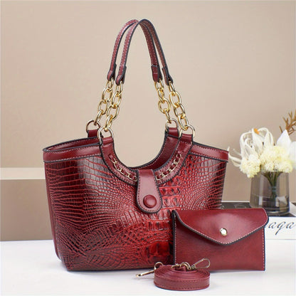 Crossbody Bag for Women – 2-Piece, 7 Colors, PU Leather, Polyester – detail view 26
