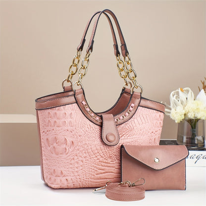 Crossbody Bag for Women – 2-Piece, 7 Colors, PU Leather, Polyester – detail view 2