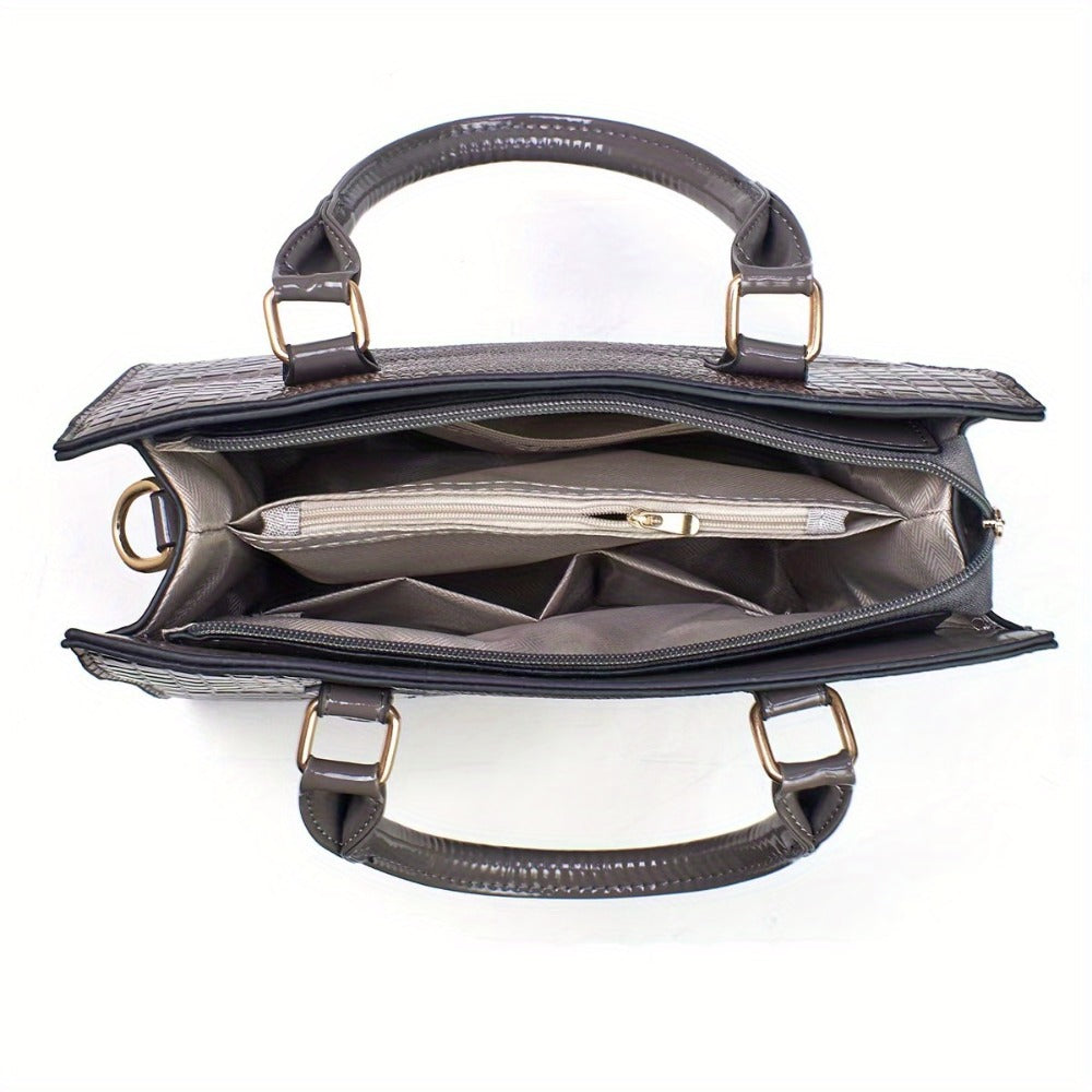 Crossbody Bag for Women – 2-Piece, PU Leather, Large Capacity, for Travel & Work – detail view 10