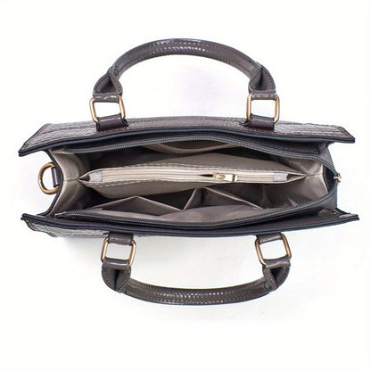 Crossbody Bag for Women – 2-Piece, PU Leather, Large Capacity, for Travel & Work – detail view 10