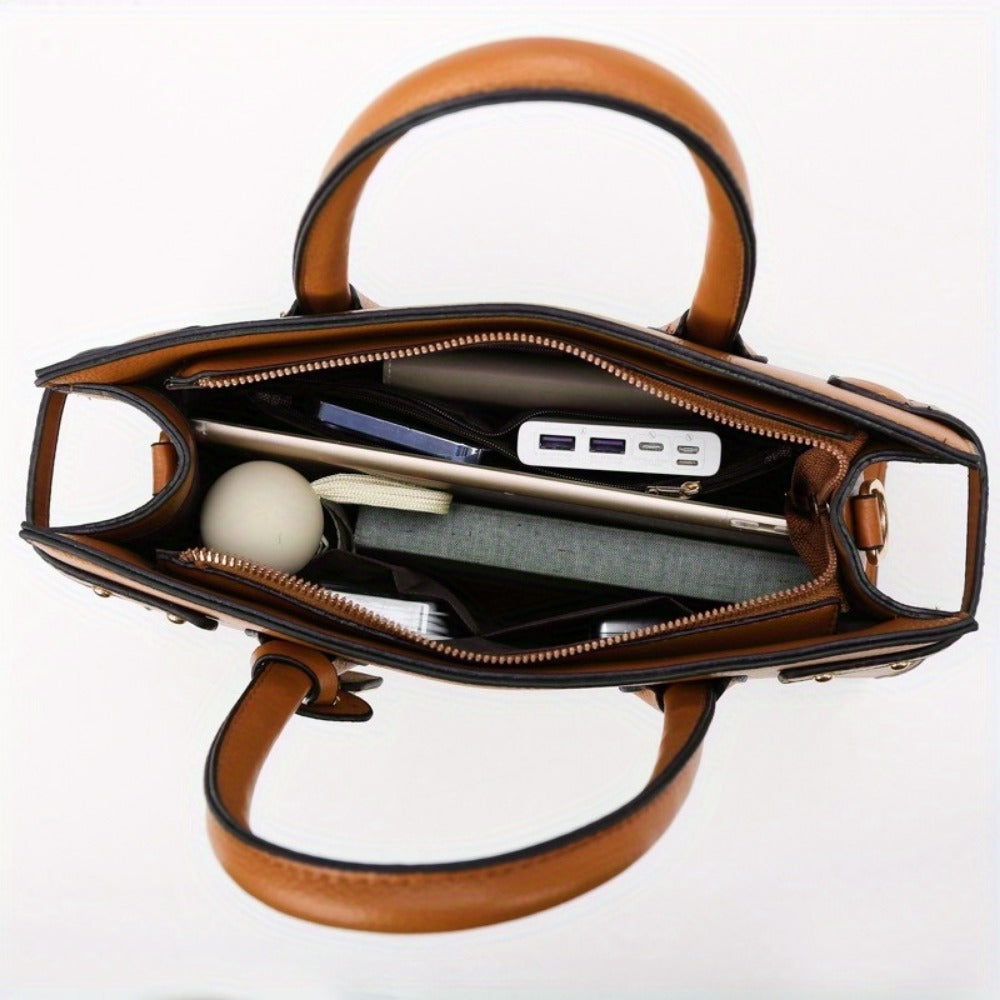 Crossbody Bag for Women – 3-Piece, Large Capacity, for Work & Everyday Use – detail view 8
