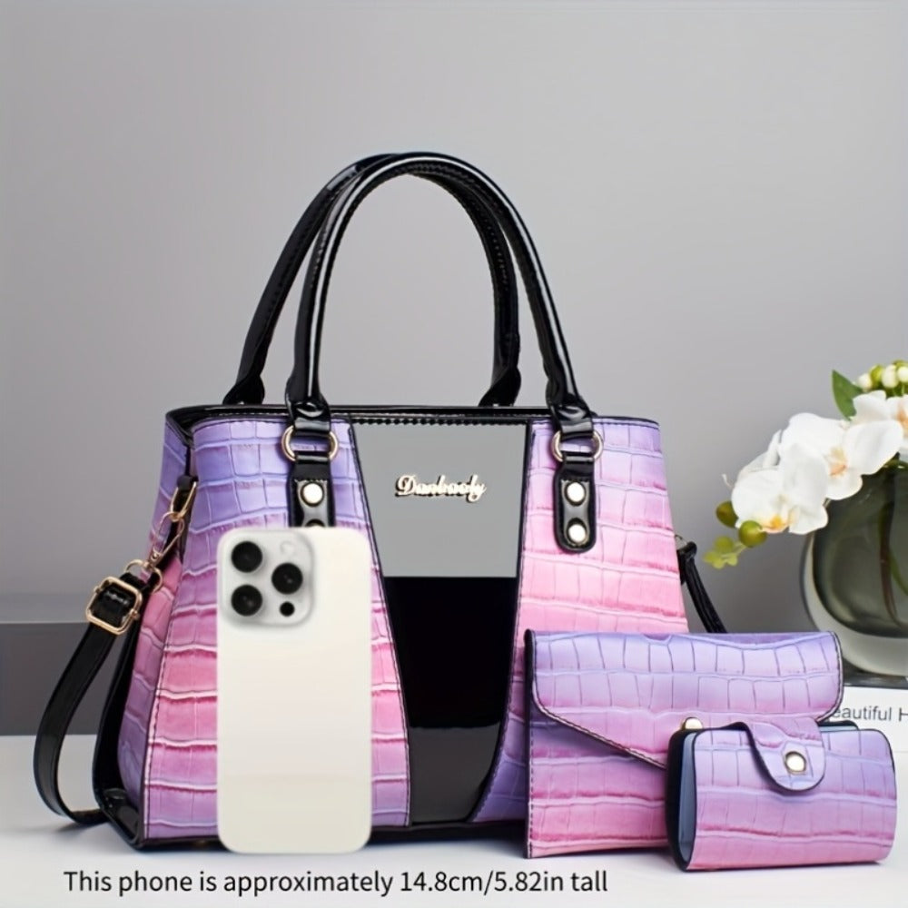 Crossbody Bag for Women – 3-Piece, Polyester – detail view 9