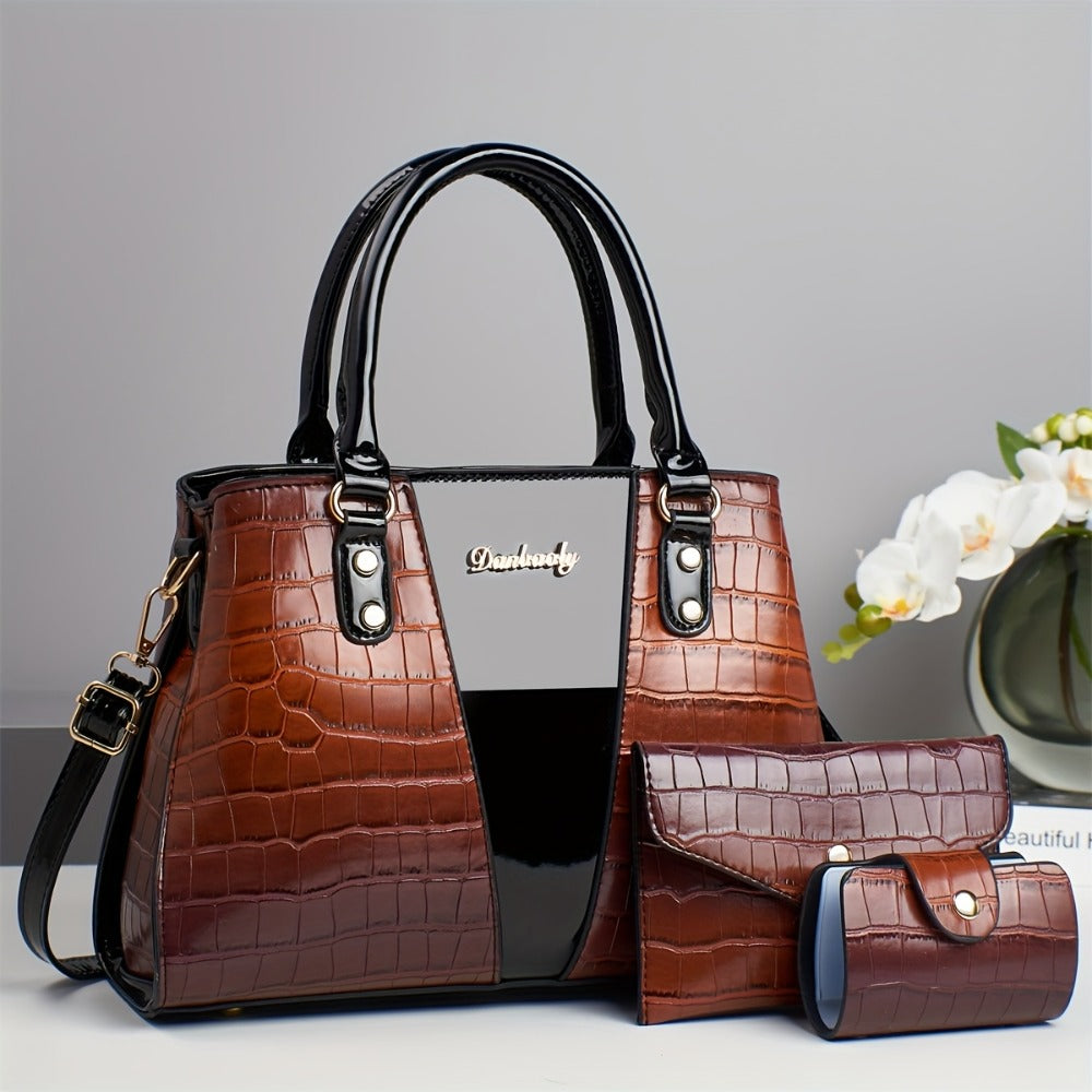 Crossbody Bag for Women – 3-Piece, Polyester – detail view 10