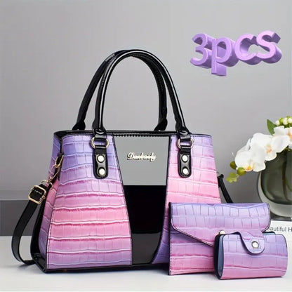 Crossbody Bag for Women – 3-Piece, Polyester – detail view 11